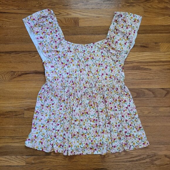 NWT TORRID | Cinched Waist Babydoll Tank Top Super Soft Knit | Sz. 0/L/12 - Picture 9 of 9